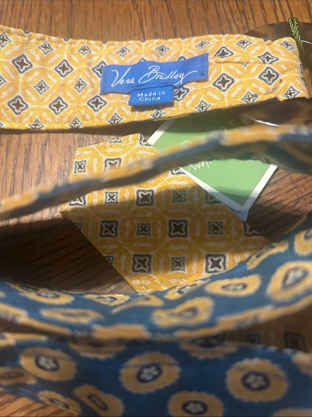 Vera Bradley REVERSIBLE Belt RIVERA BLUE w Tags 🦋💙🩵